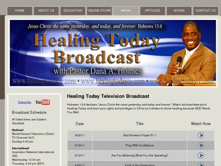 www.healingtodaytv.com
