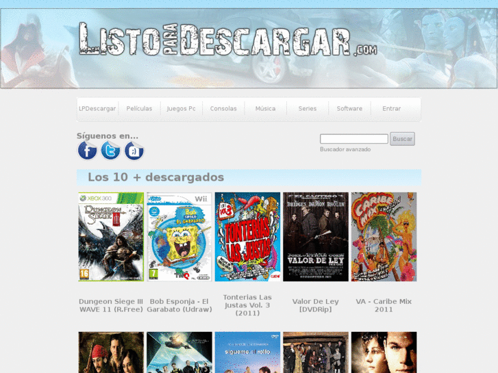 www.listoparadescargar.com