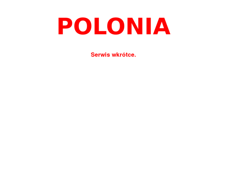 www.polonia.pl