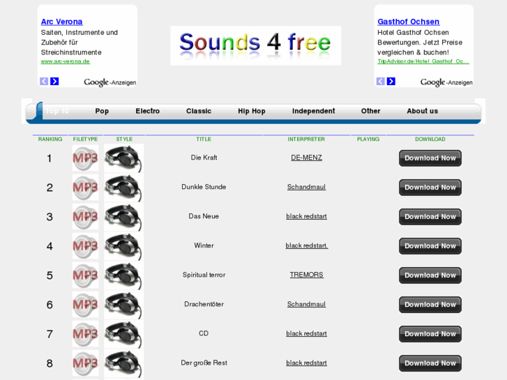 www.sounds4free.net