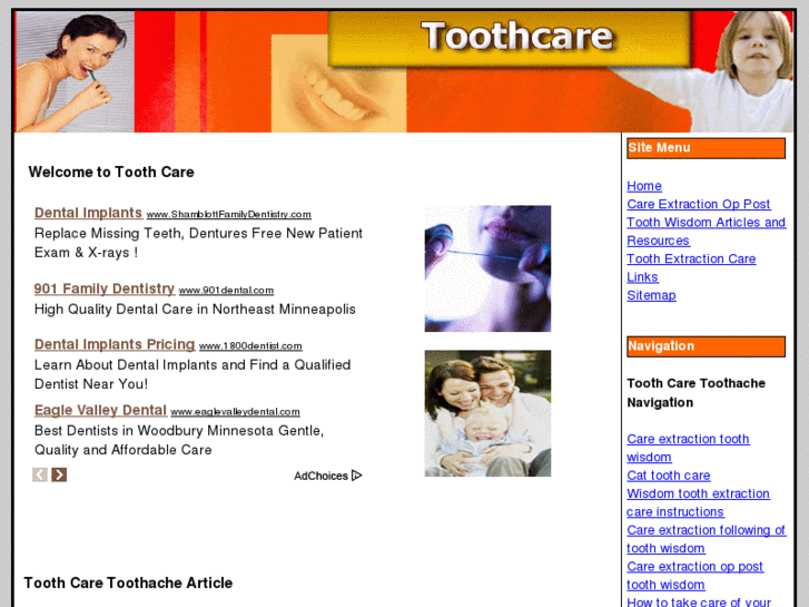 www.toothache-toothcare.com