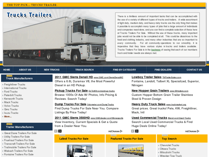 www.truckstrailersforsale.com