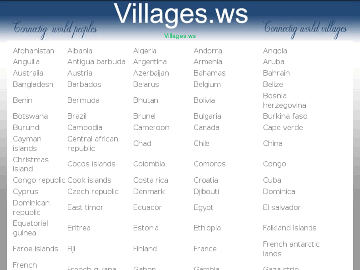 www.villages.ws