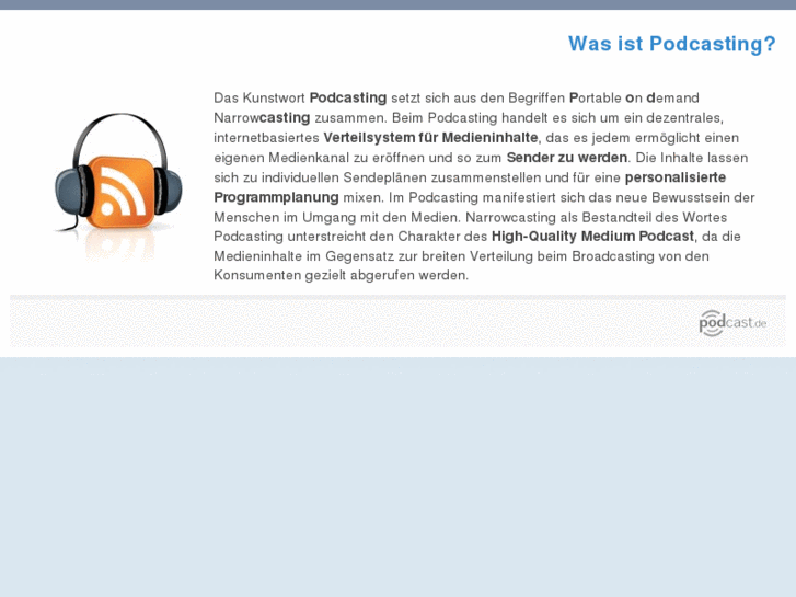 www.was-ist-podcasting.de