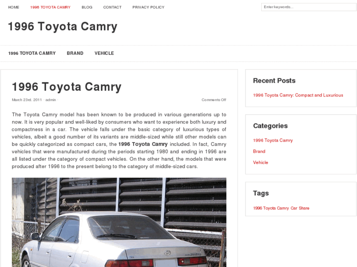 www.1996toyotacamry.com