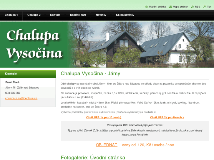 www.chalupa-vysocina.eu