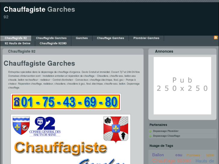 www.chauffagistegarches.com