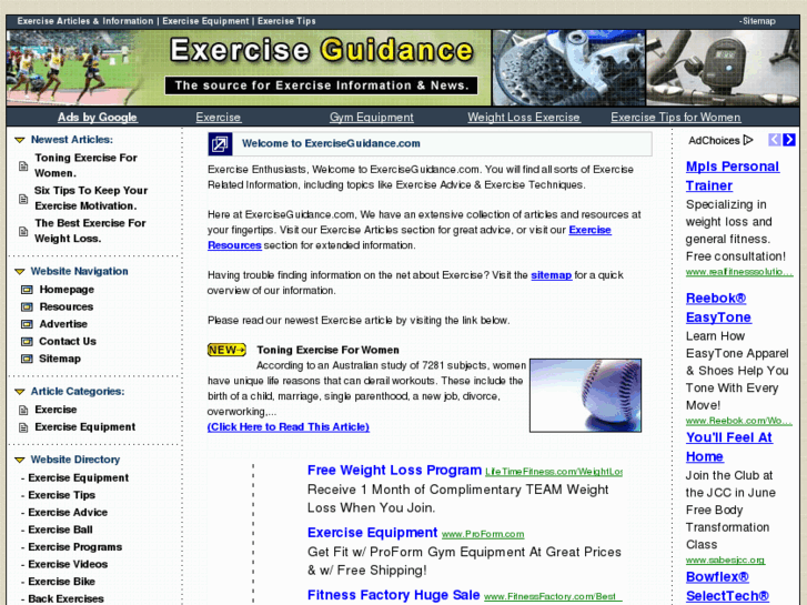 www.exerciseguidance.com