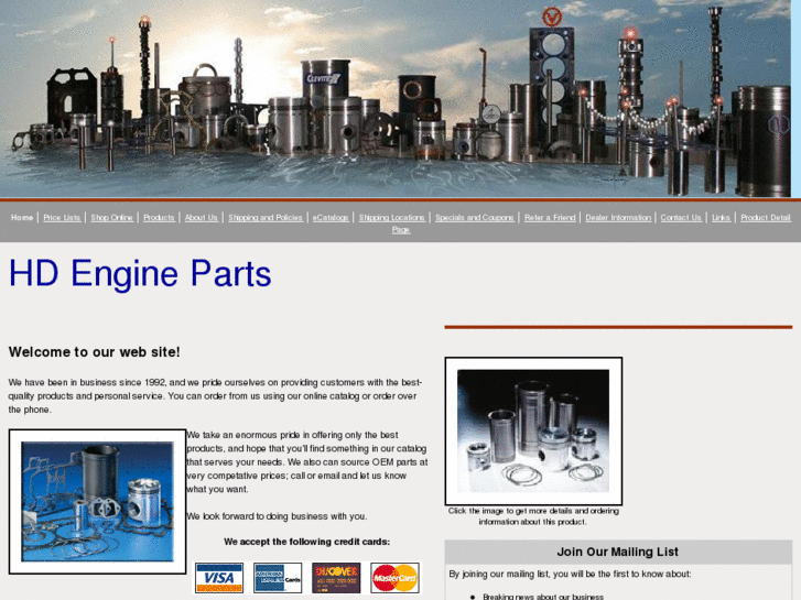 www.hdengineparts.com