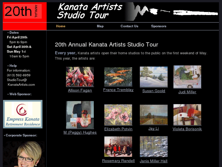 www.kanataartists.com