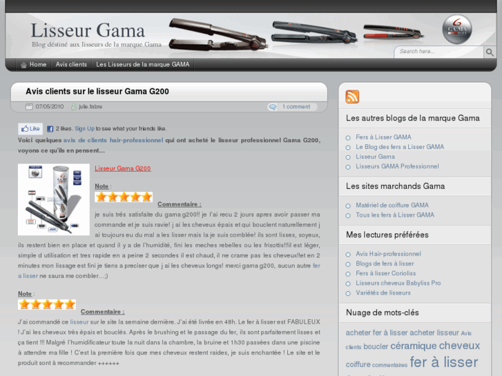 www.lisseur-gama.fr