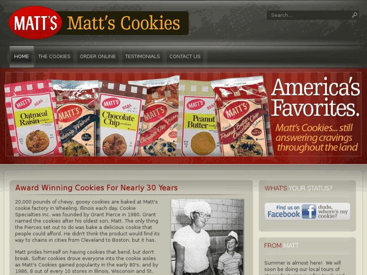 www.mattscookies.net