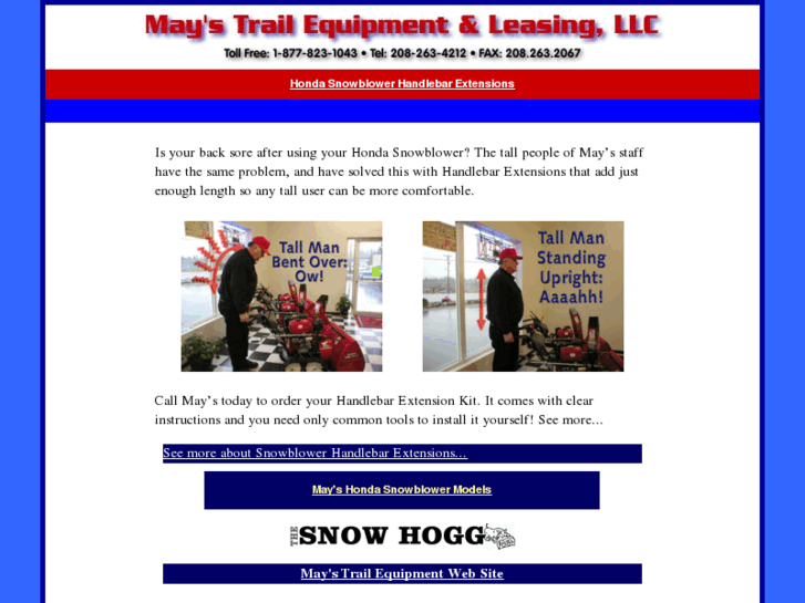 www.mayssnowblowerrepair.com