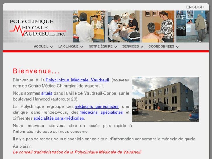 www.polycliniquemedicalevaudreuil.com