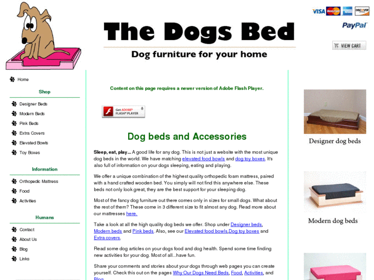 www.thedogsbed.com