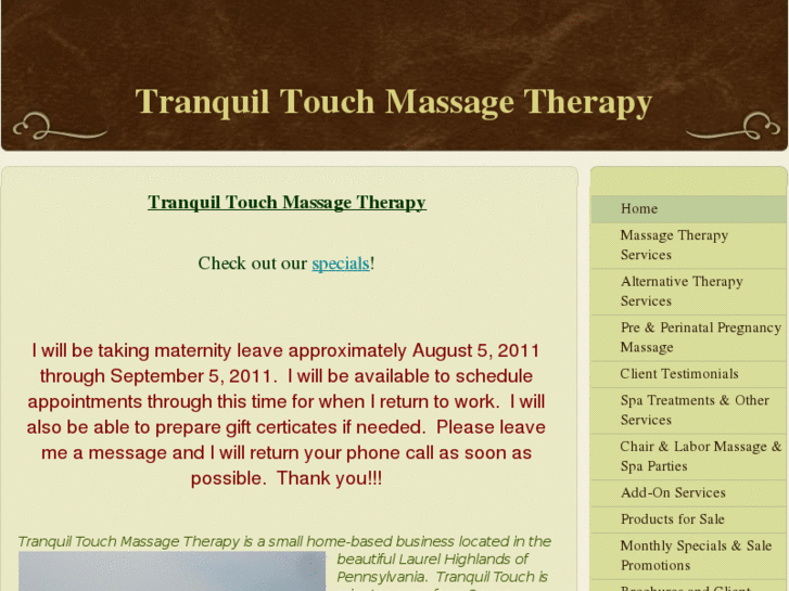 www.tranquiltouchmassagetherapy.com