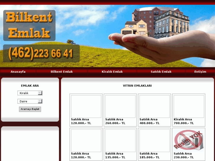 www.bilkentemlak.com