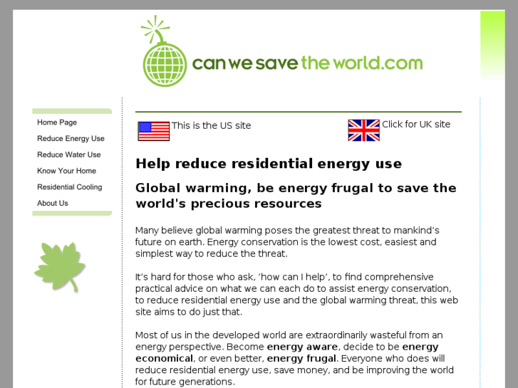 www.canwesavetheworld.com