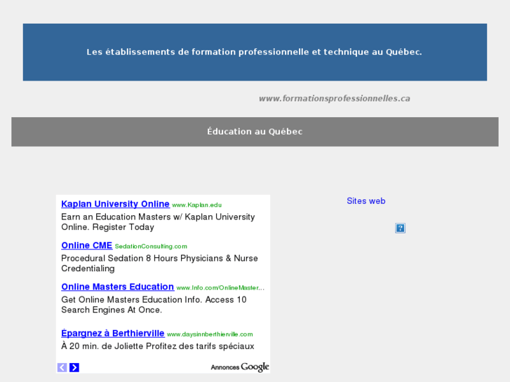 www.educationauquebec.com