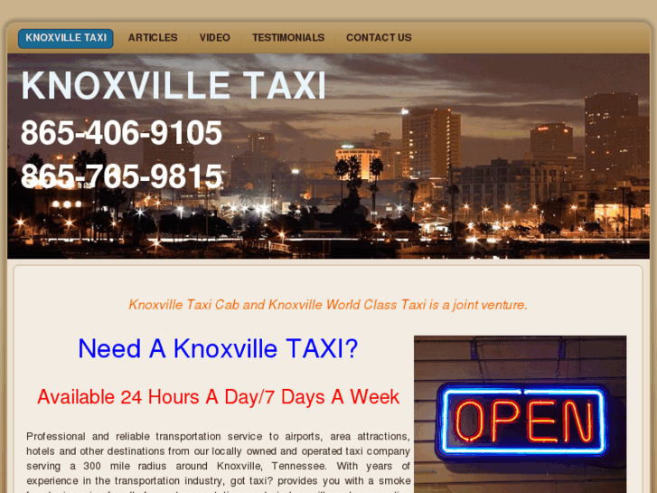 www.knoxvilletaxicab.com