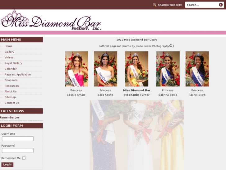 www.missdiamondbarpageant.net