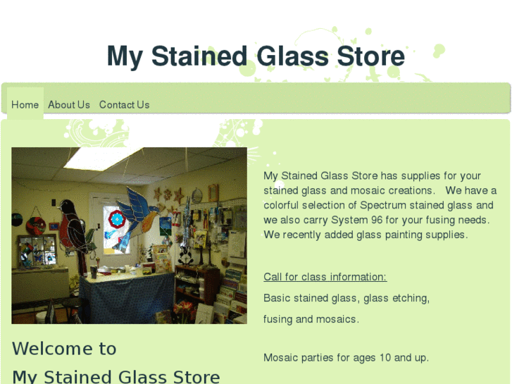 www.mystainedglassstore.net