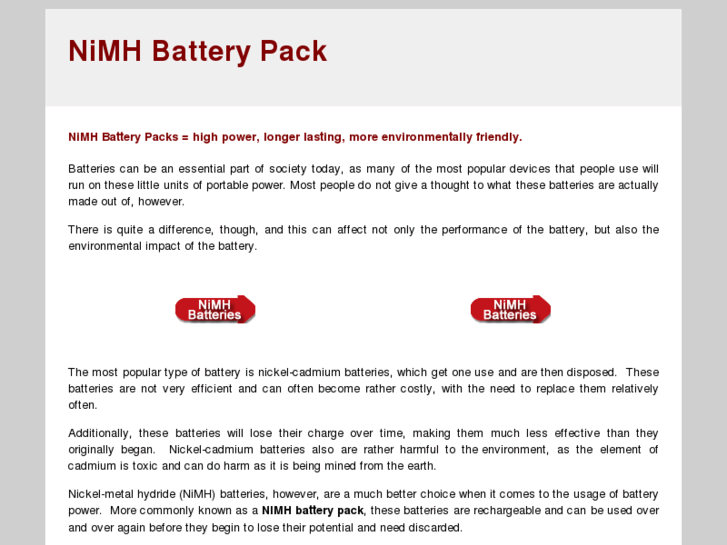 www.nimhbatterypack.com