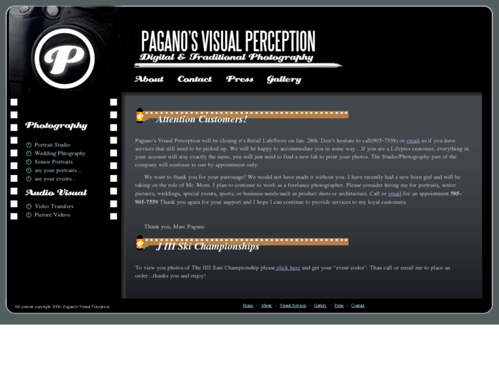 www.paganosvisualperception.com