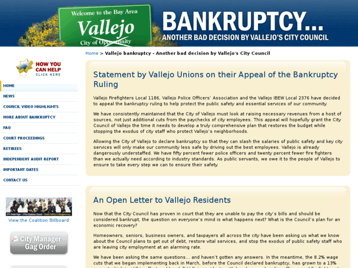 www.vallejobankruptcyupdate.com