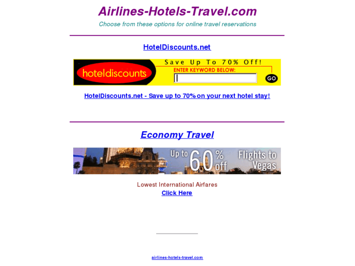 www.airlines-hotels-travel.com