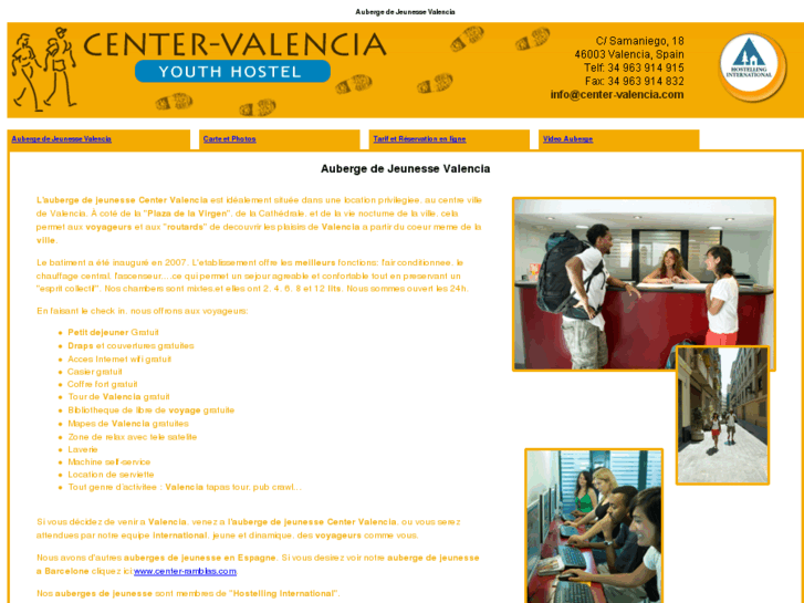 www.aubergedejeunessevalencia.com