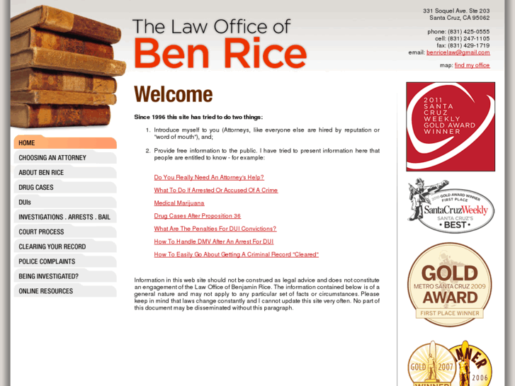 www.benricelaw.com