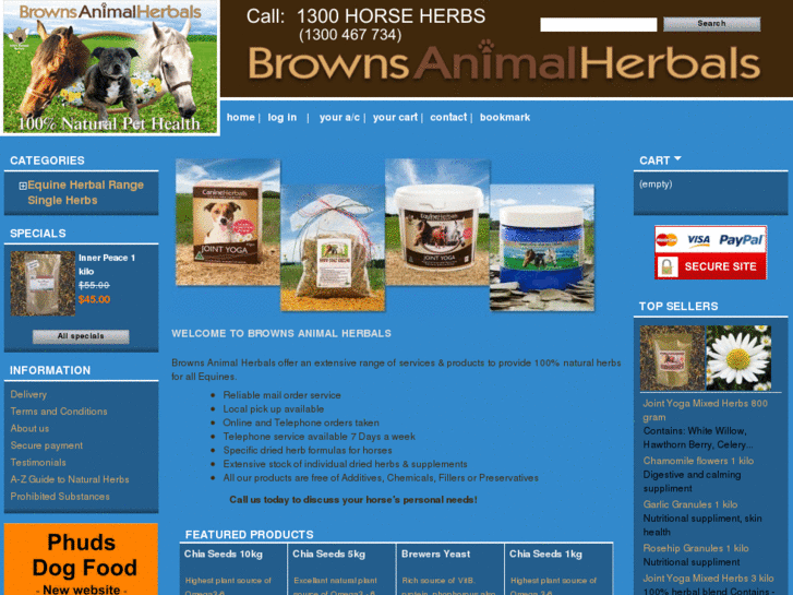 www.brownsanimalherbals.com