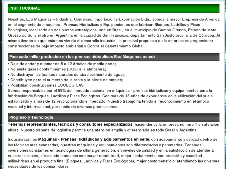 www.ecomaquinasargentina.com