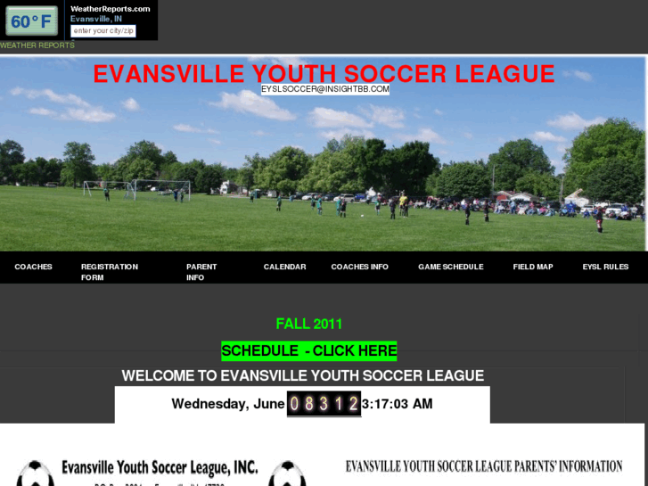 www.evansvilleyouthsoccer.org