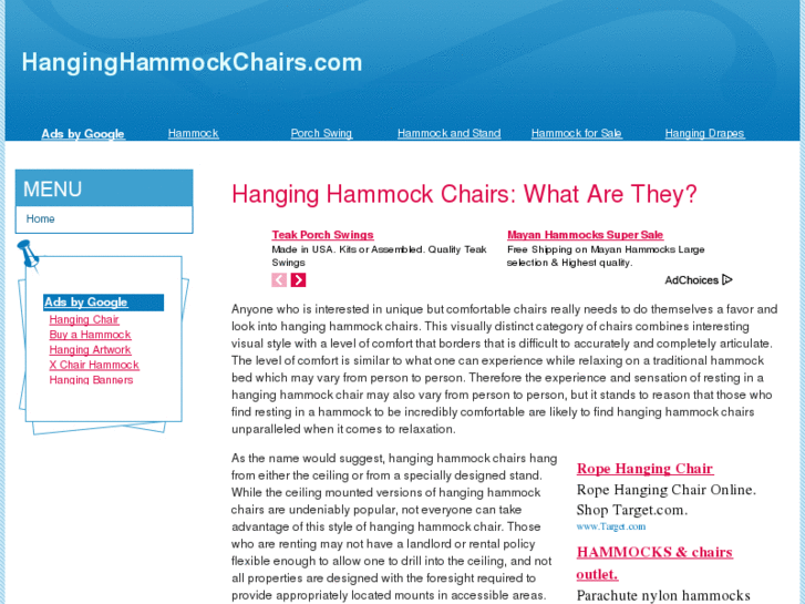 www.hanginghammockchairs.com