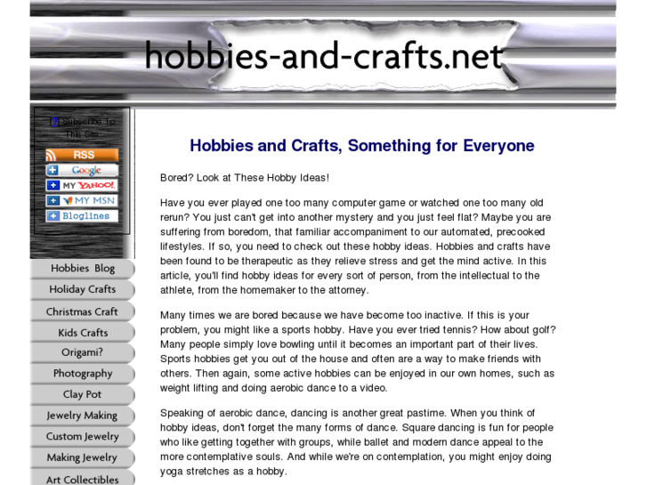 www.hobbies-and-crafts.net