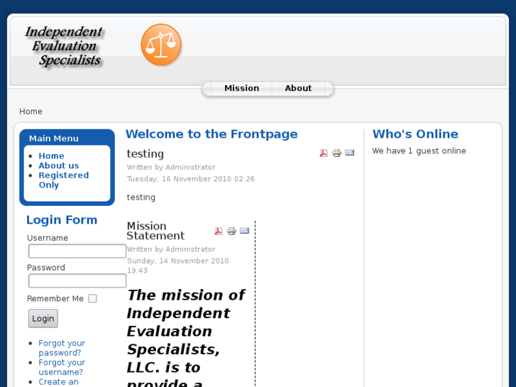 www.independentevaluationspecialists.com