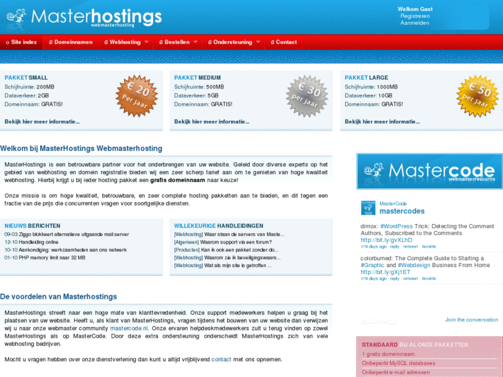 www.masterhostings.nl