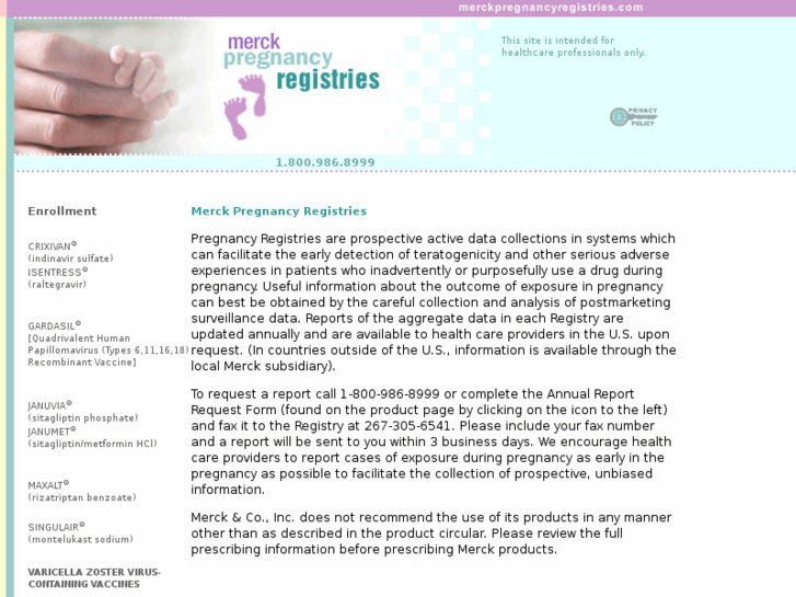 www.merckpregnancyregistries.com