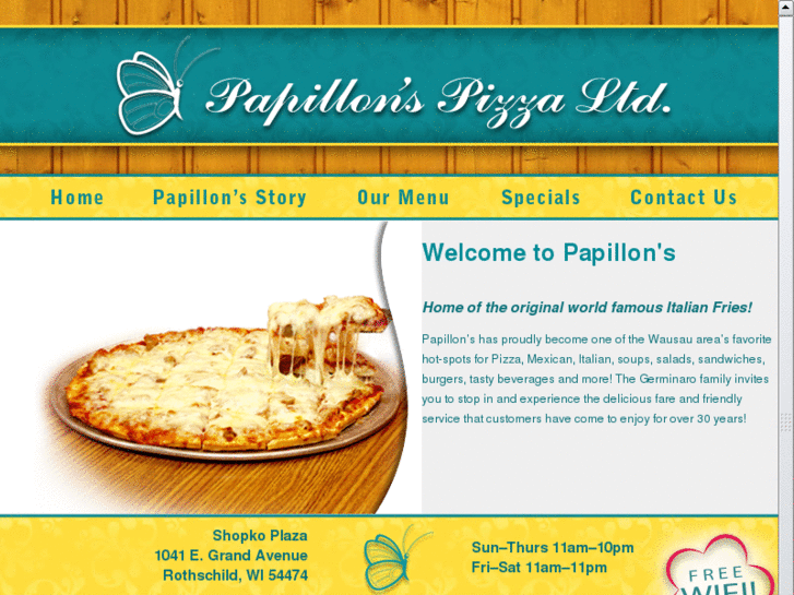 www.papillonspizza.com