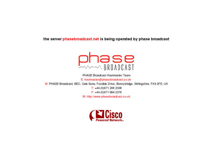 www.phasebroadcast.net