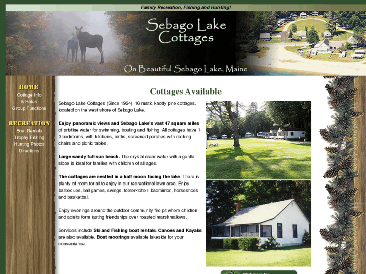 www.sebagolakecottages.net