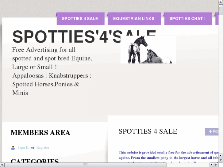 www.spotties4sale.co.uk