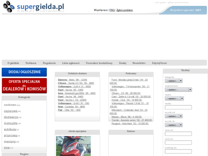 www.supergielda.pl