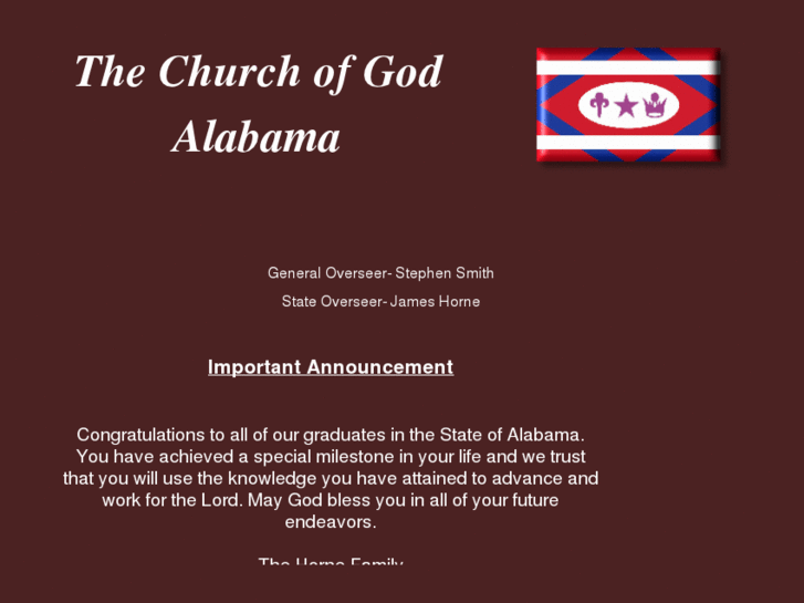 www.thechurchofgodalabama.org