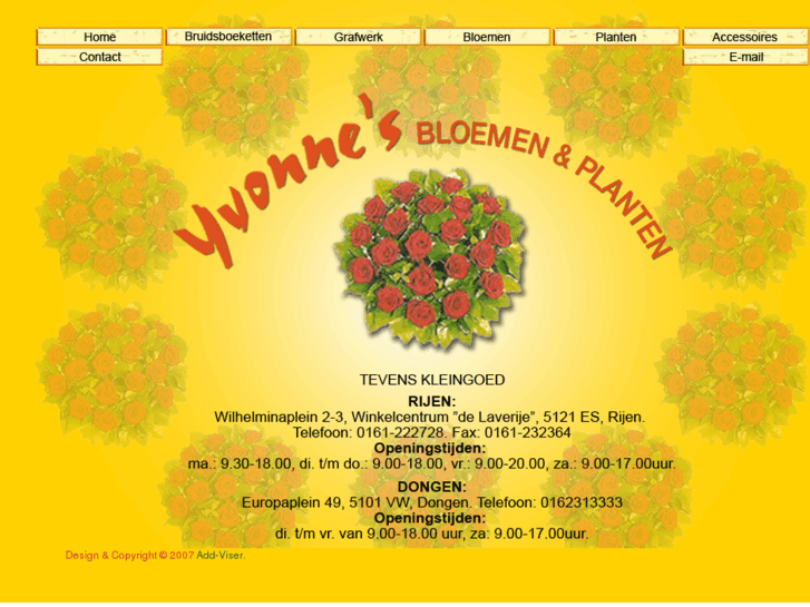 www.yvonnesbloemenenplanten.com