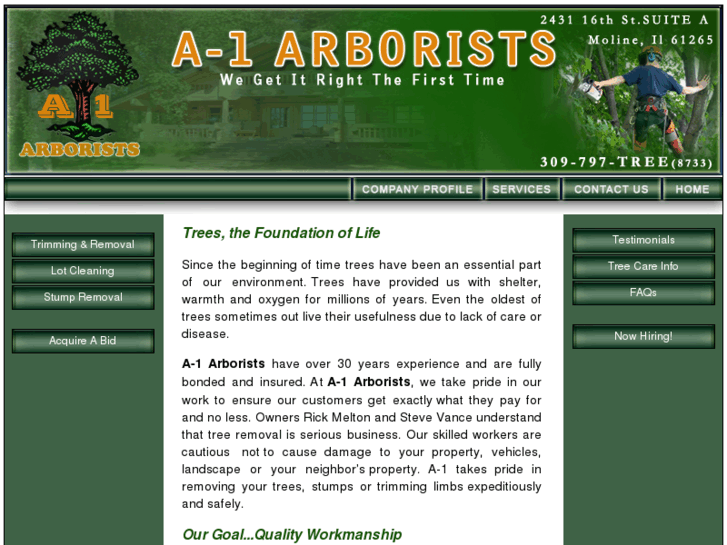 www.a1arborists.com