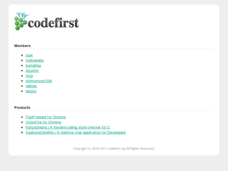 www.codefirst.org