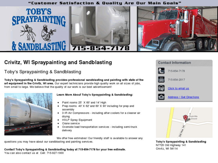 www.crivitzspraypaintingandblasting.com